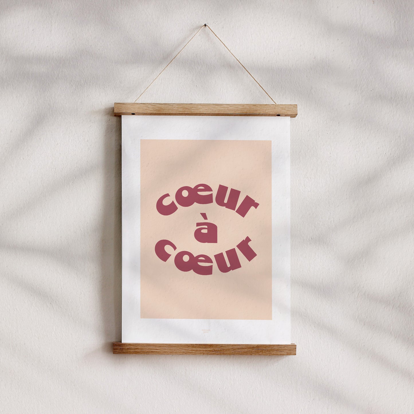 Affiche Cœur à cœur photo N° 3