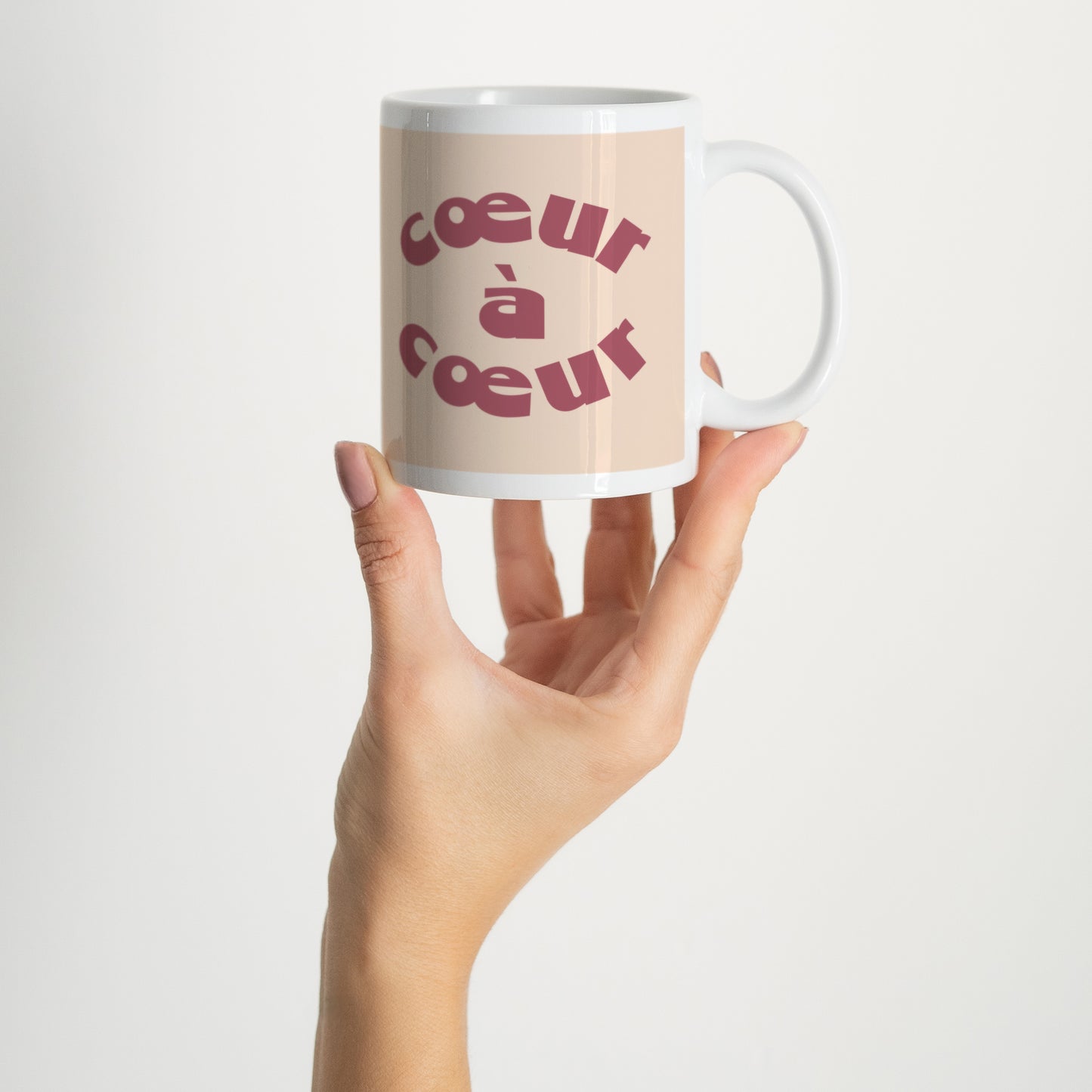 Mug Cœur à cœur photo N° 2