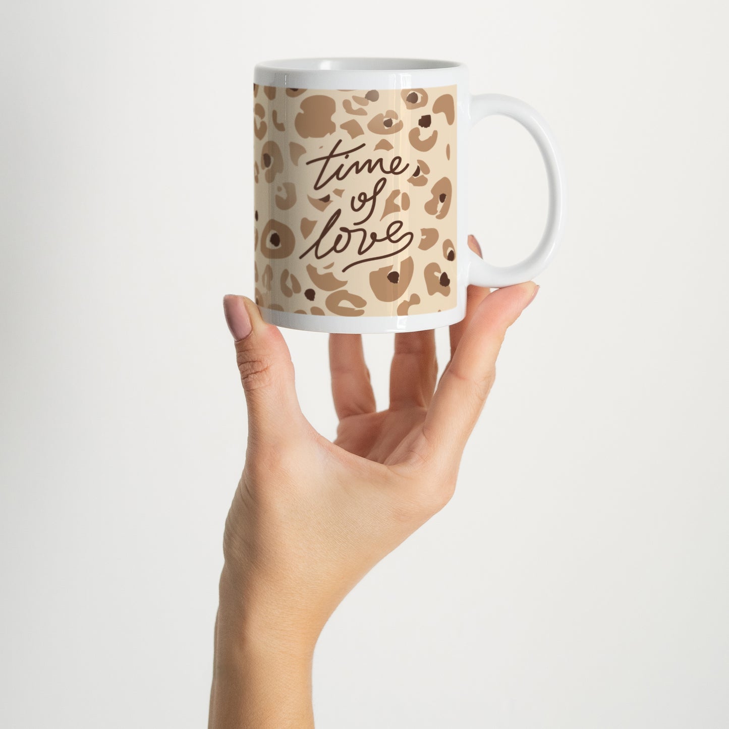 Mug Time of Love Léopard photo N° 2