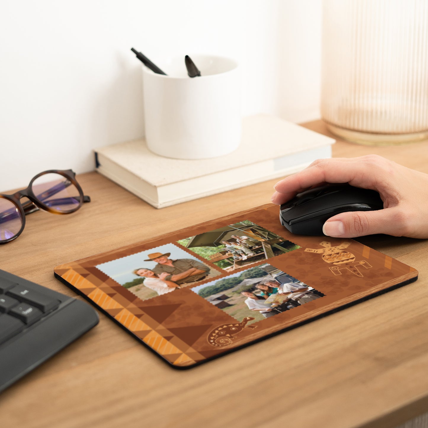 Tapis de souris Objets Rectangle Pour Kôras et Balafons photo N° 2