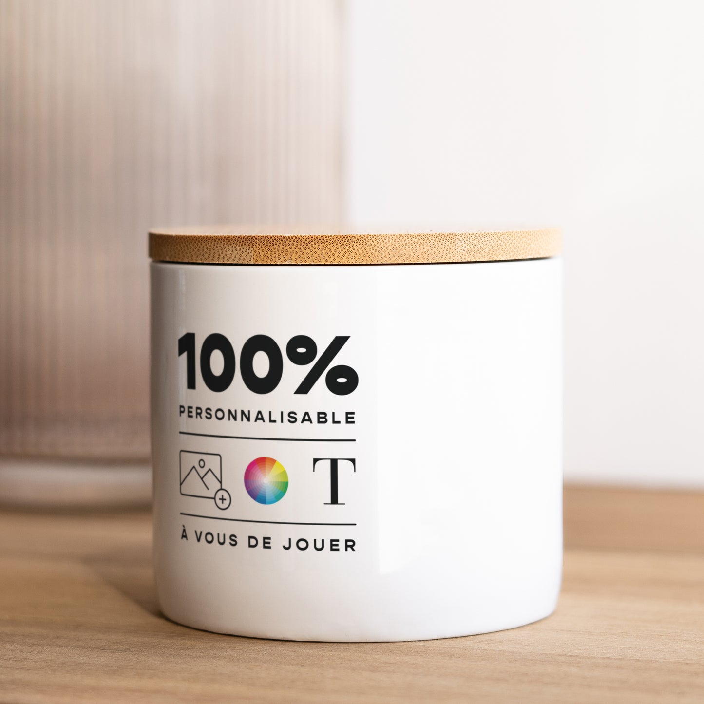 Pot en céramique Objets 48 cl Do It Yourself photo N° 2