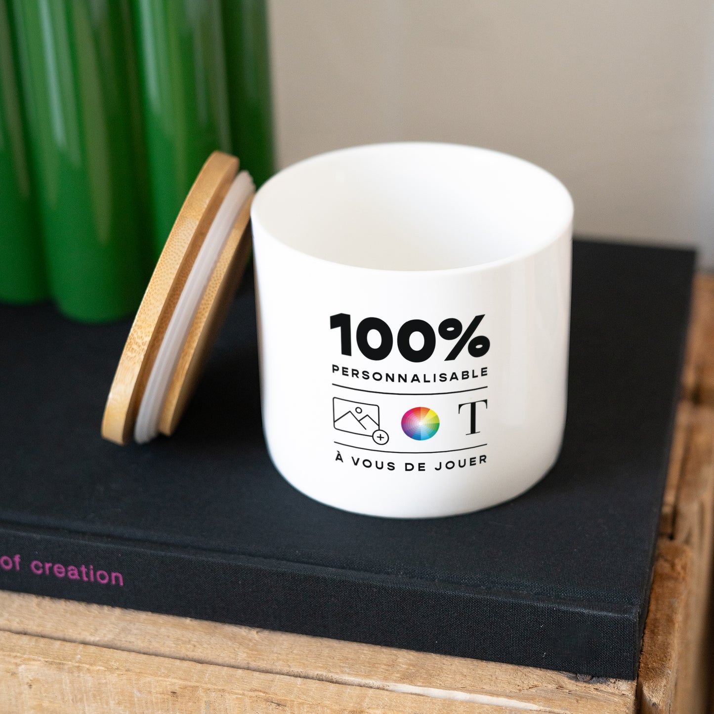 Pot en céramique Objets 48 cl Do It Yourself photo N° 3