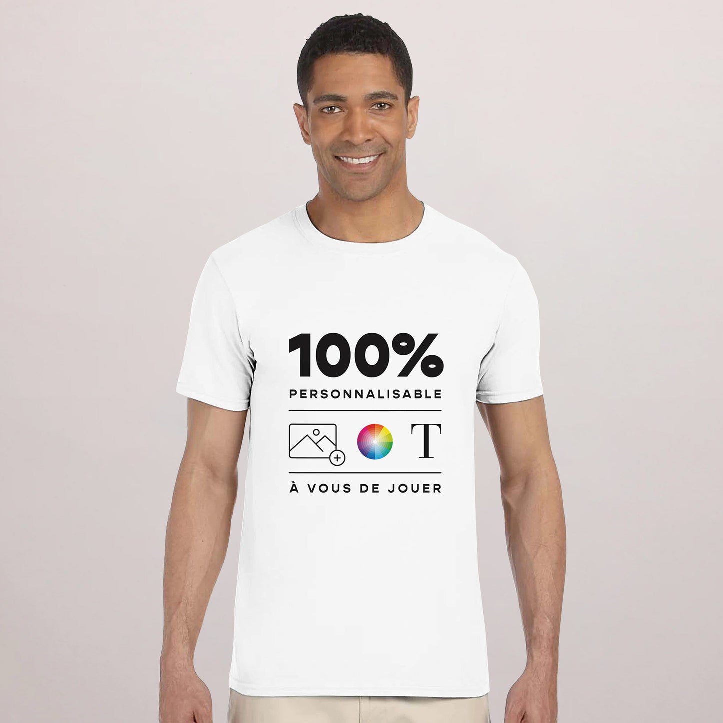 Tshirt Recto Blanc Do It Yourself photo N° 1
