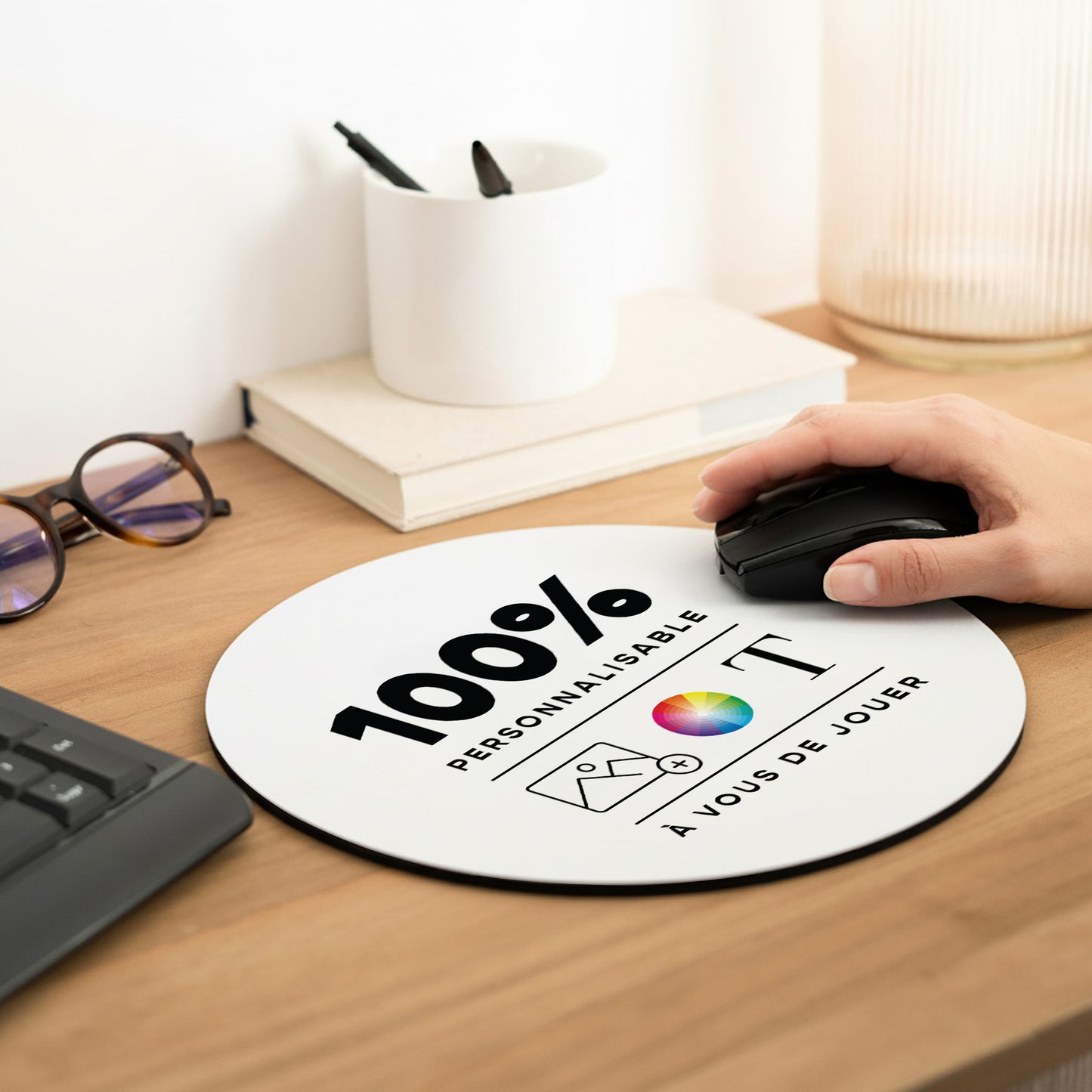 Tapis de souris Rond Do It Yourself photo N° 2