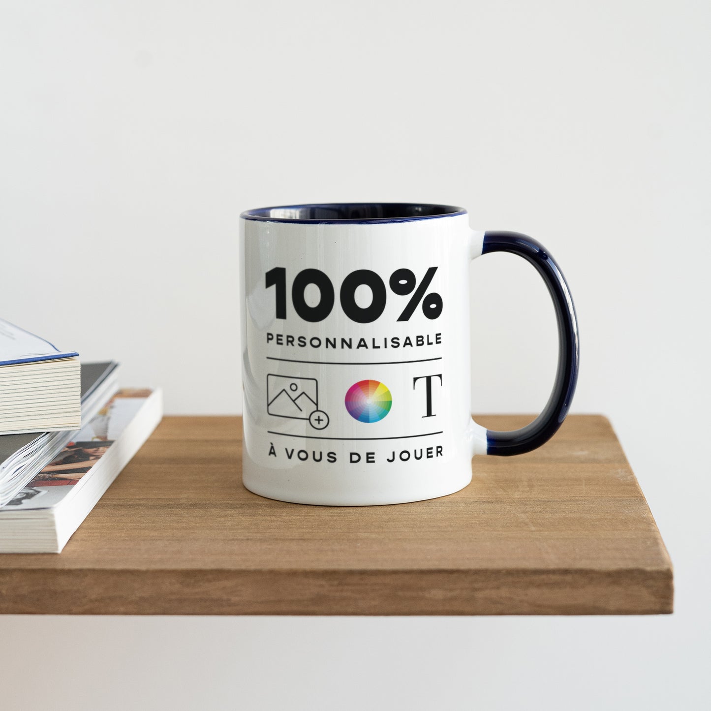 Mug Objets Bleu Do It Yourself photo N° 4