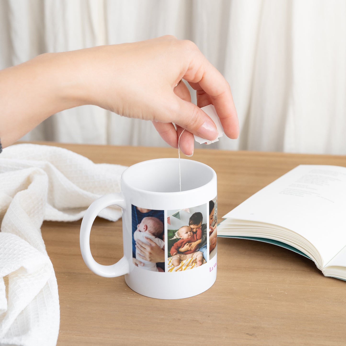 Mug Objets Blanc La ronde des photos photo N° 3