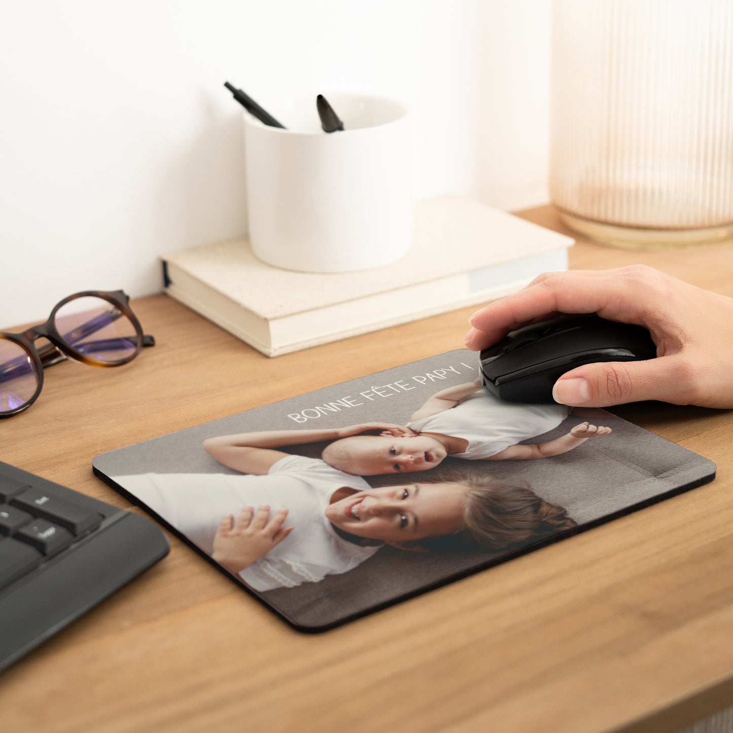 Tapis de souris Objets Rectangle Ma création photo photo N° 2