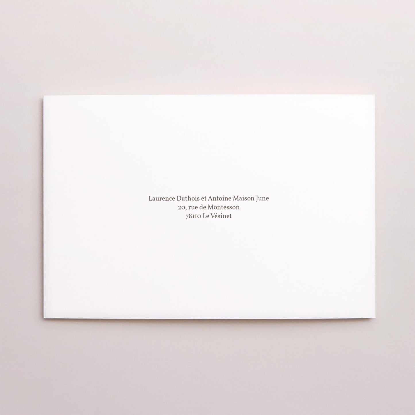 Faire-part Mariage Double volet paysage Alliance de deux Coeurs photo N° 3