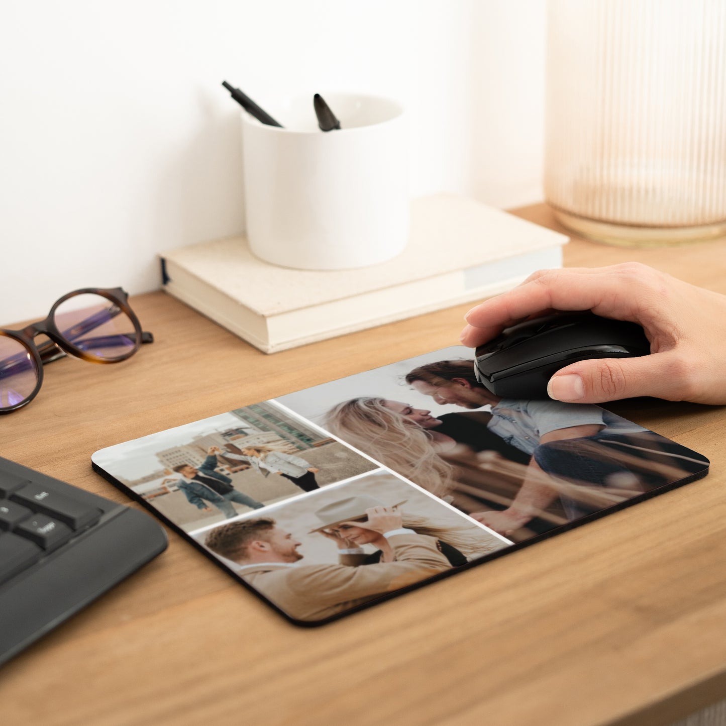 Tapis de souris Objets Rectangle Multiphotos photo N° 2