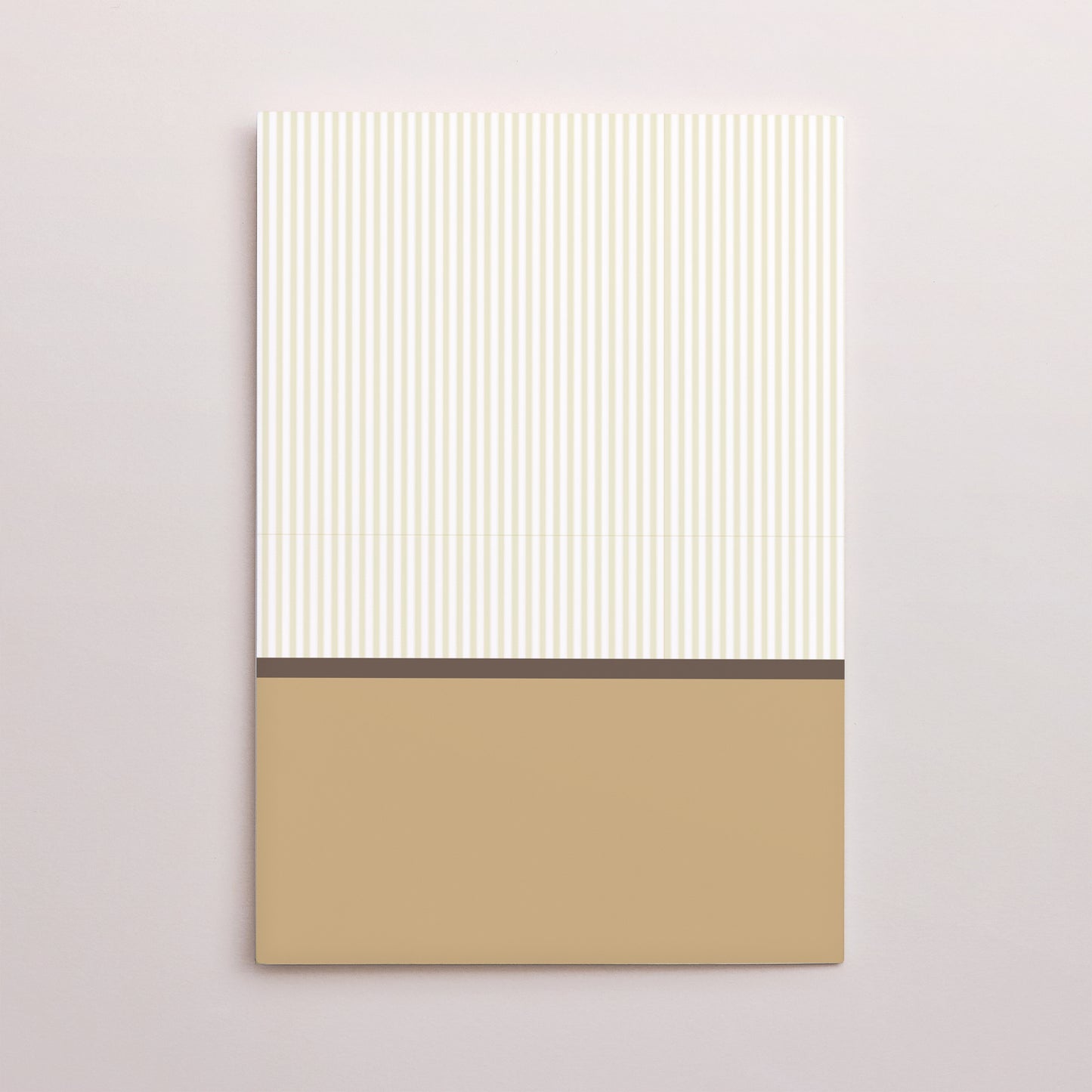 Menu Communion Double volet portrait Communion, Profession de foi - beige photo N° 3