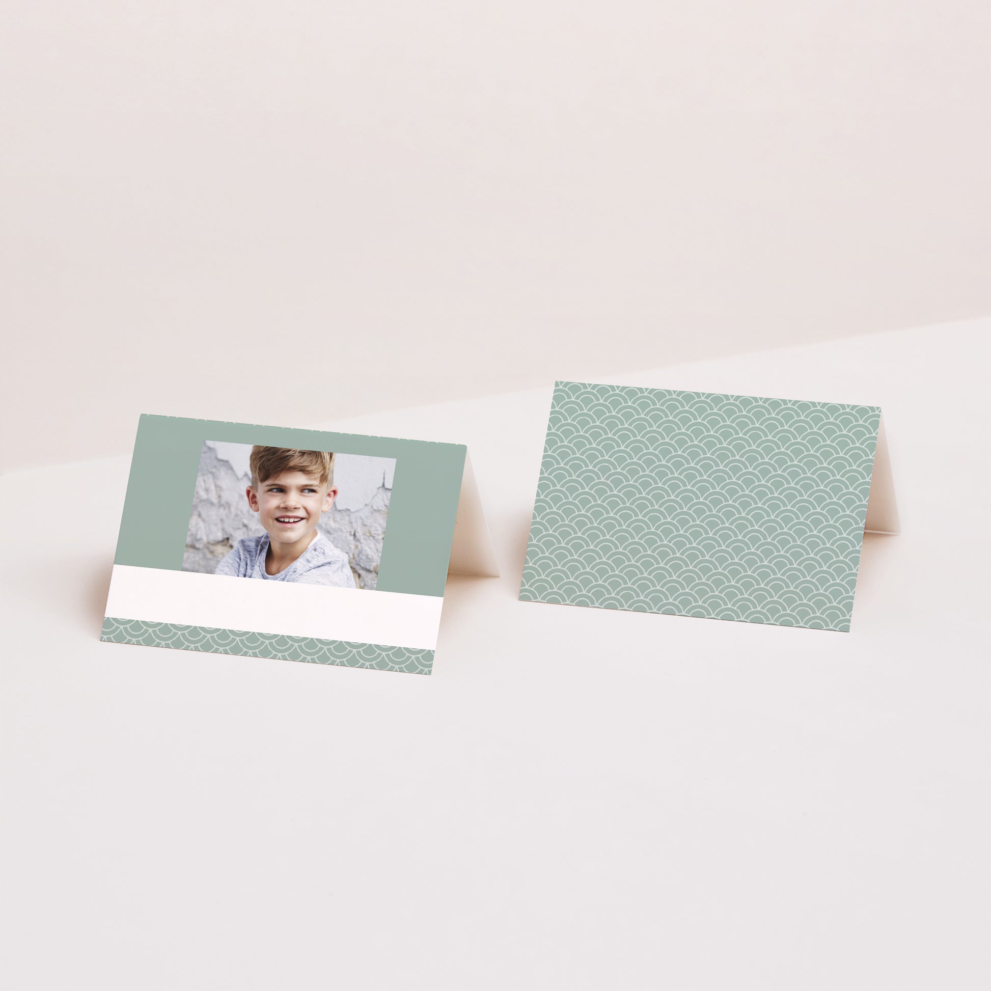 Marque-place Communion 2 volets Communion Solennelle photo N° 1