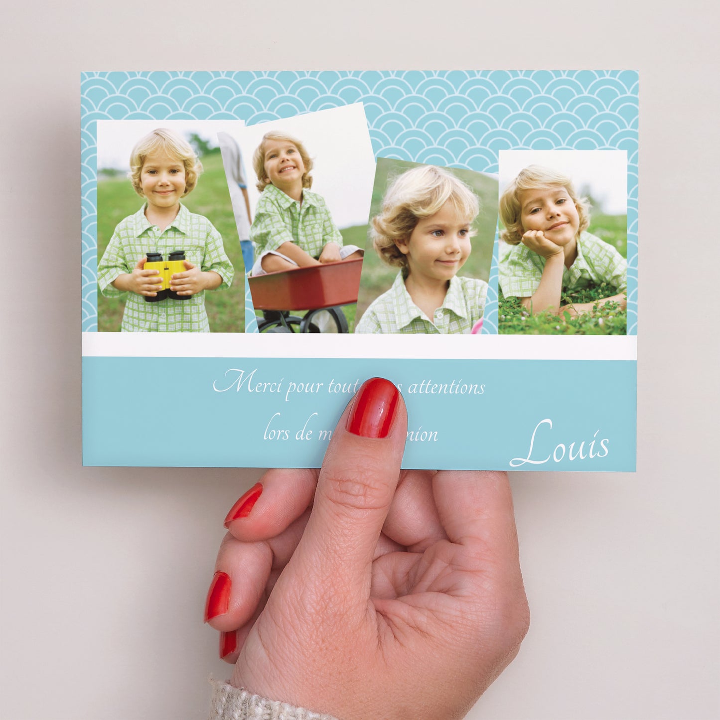 Remerciements Communion Paysage Communion Solennelle photo N° 3