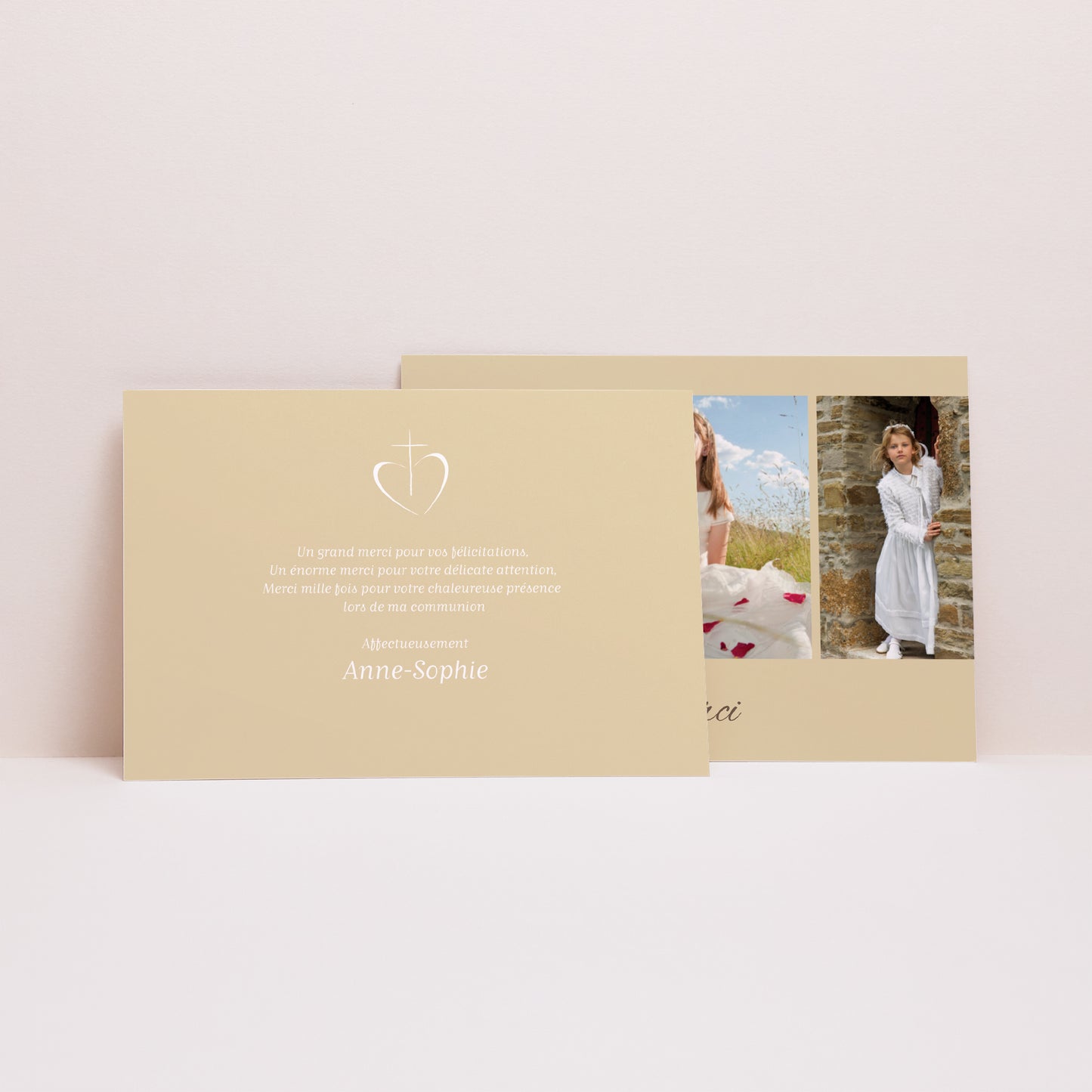 Remerciements Communion Paysage Profession de foi photo N° 2