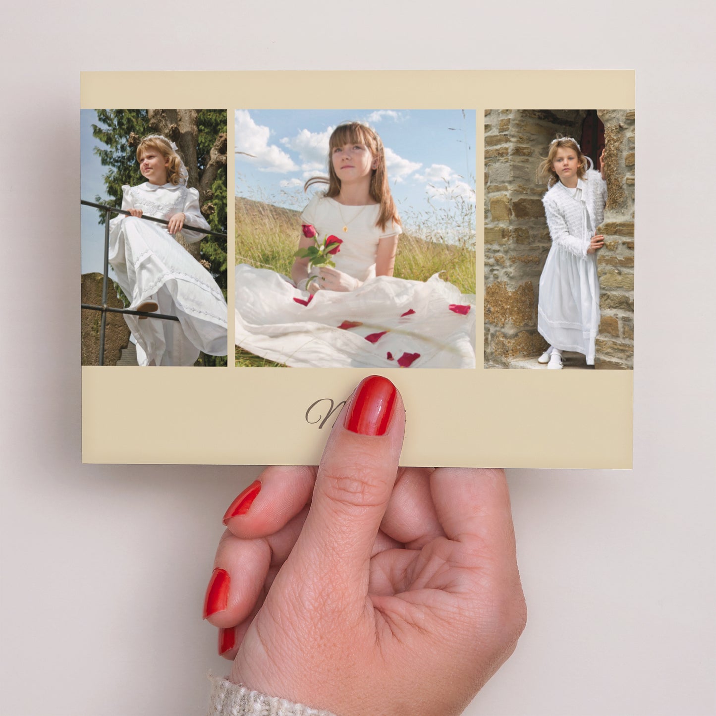 Remerciements Communion Paysage Profession de foi photo N° 3