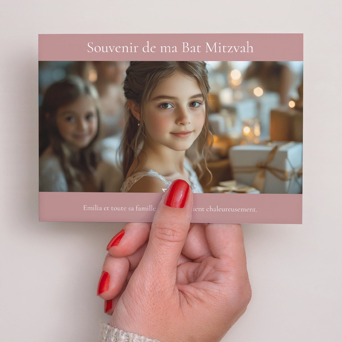 Remerciements Bat Mitzvah Paysage Merci Bat Mitzvah photo N° 3