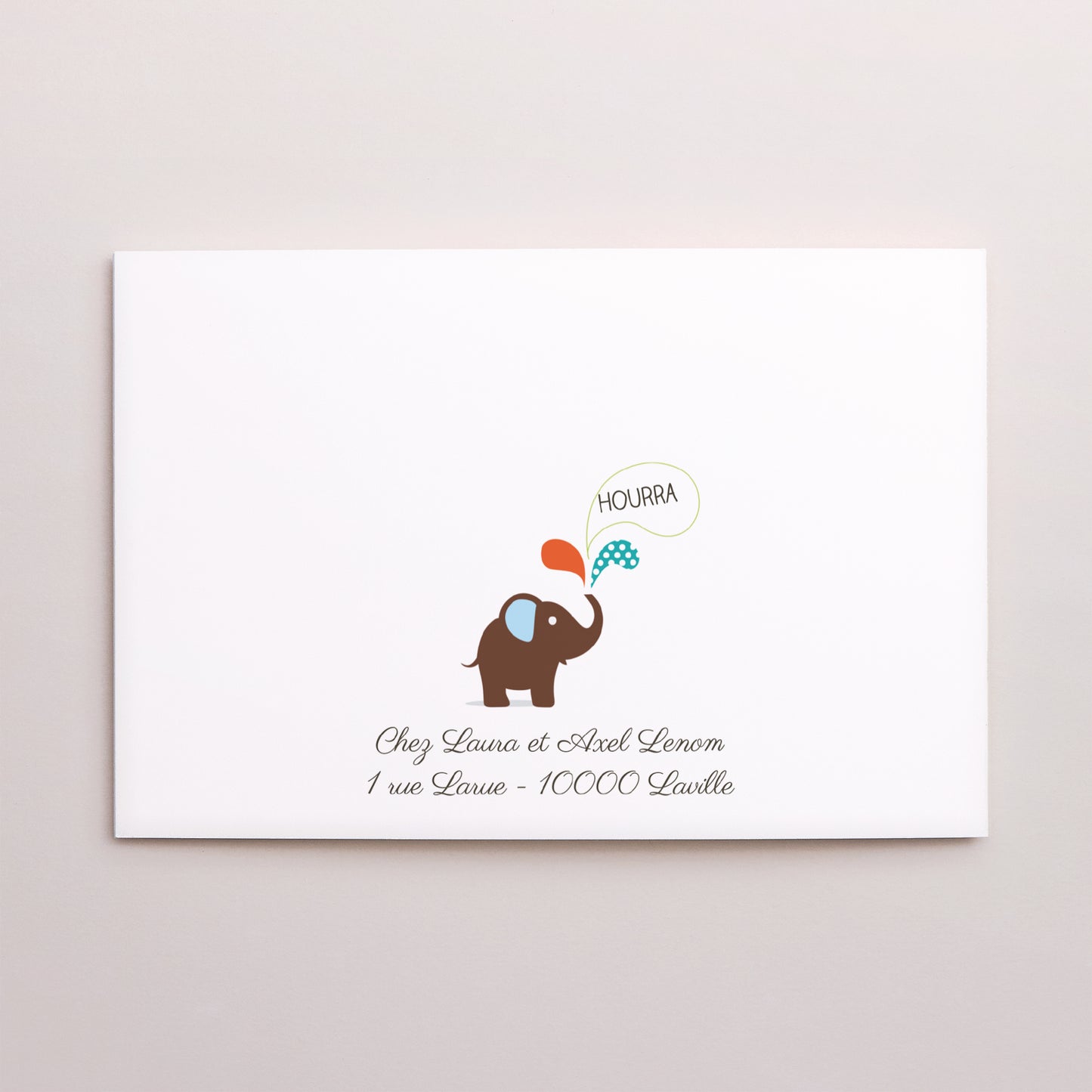 Faire-part Naissance Double volet paysage Marcus fait son cirque photo N° 3