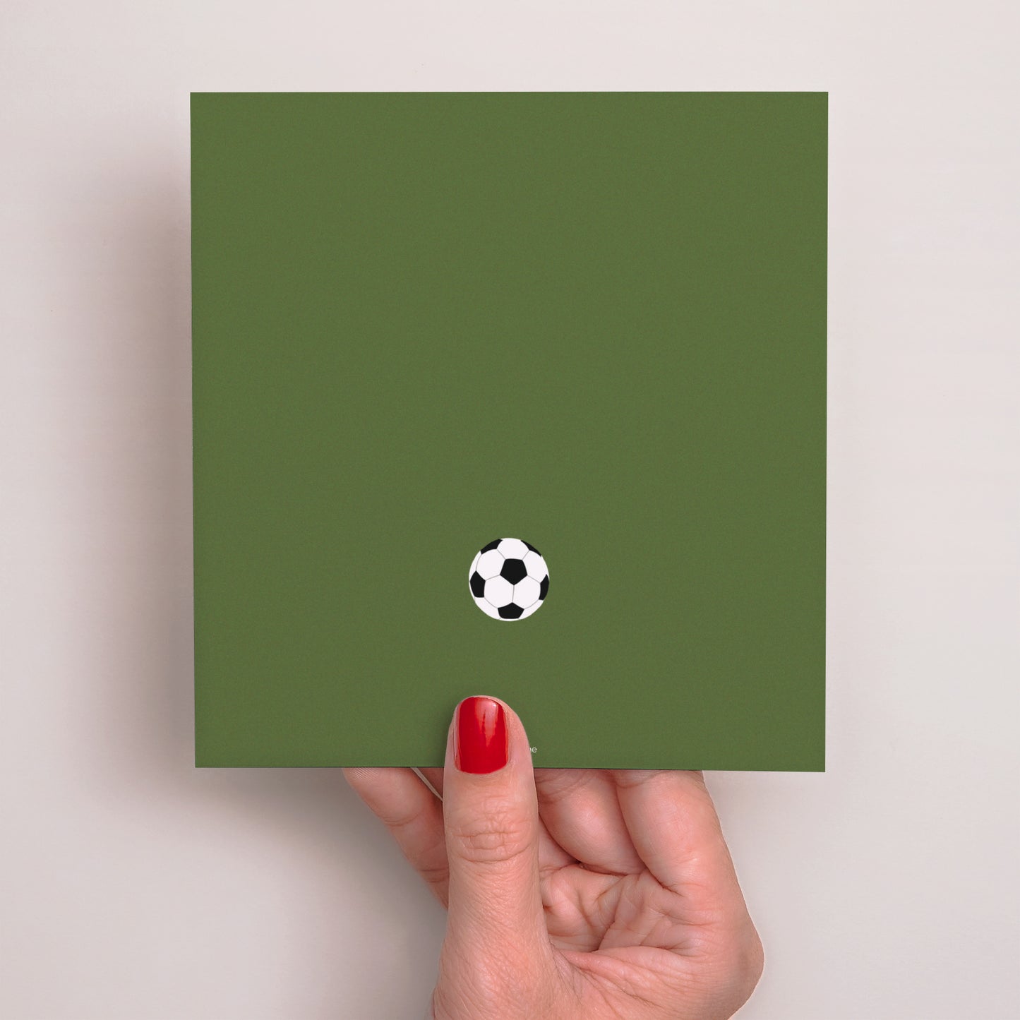 Invitations Anniversaire Enfant Carré Partie de Football photo N° 3