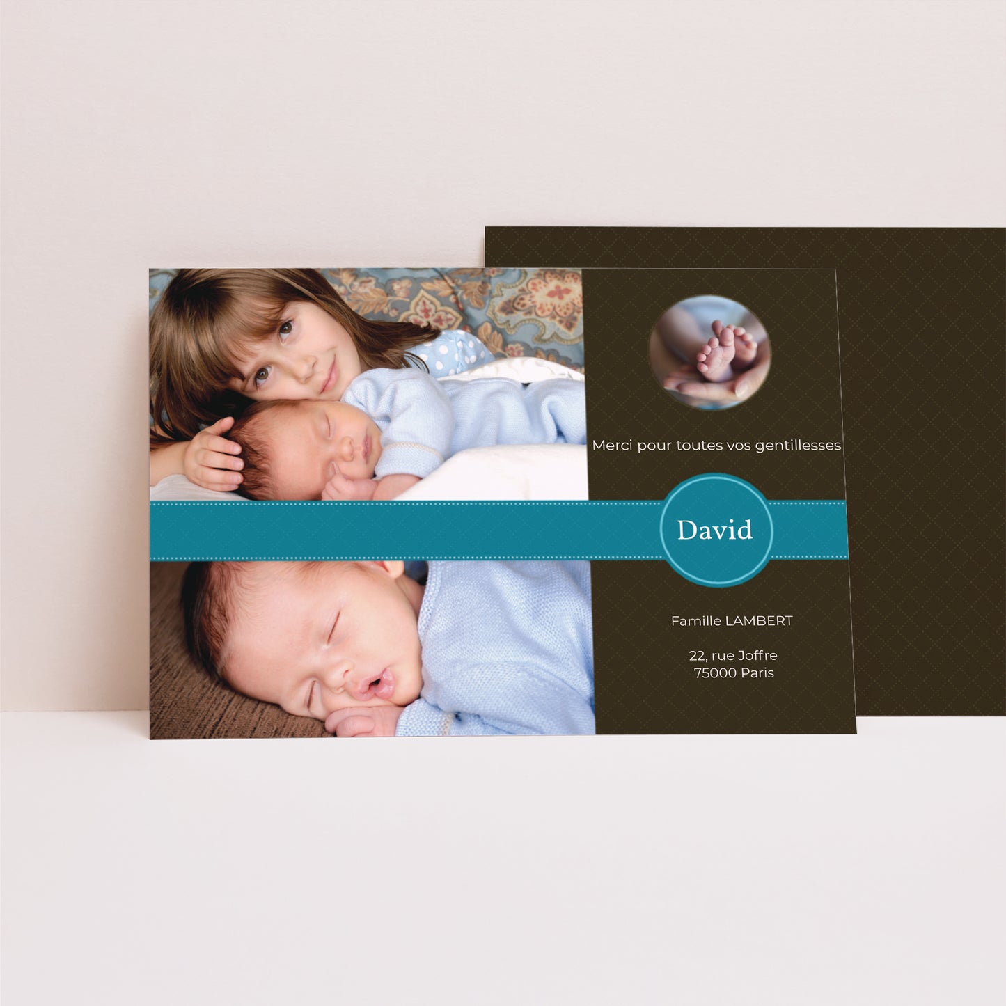 Remerciements Naissance Paysage Design parfait photo N° 1
