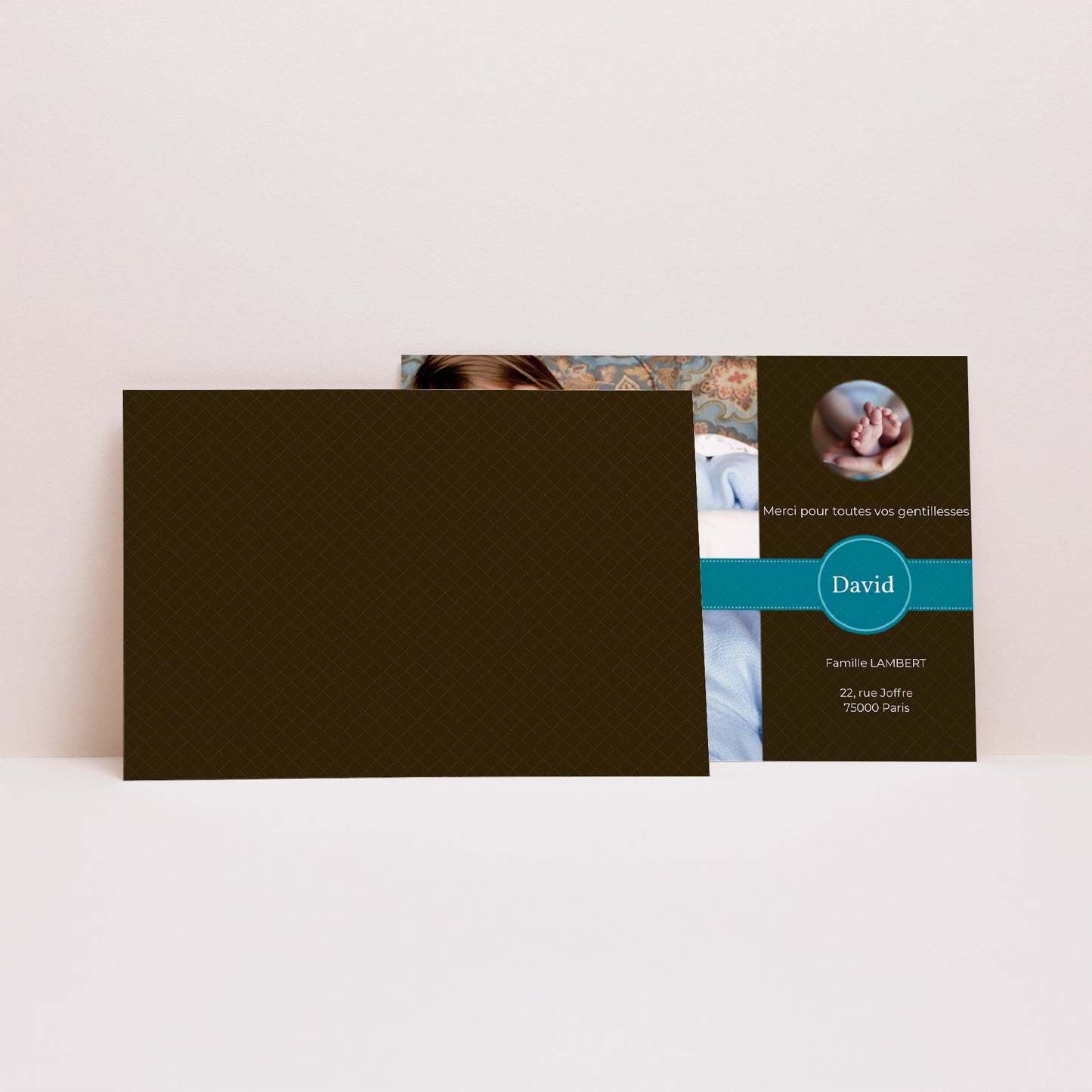 Remerciements Naissance Paysage Design parfait photo N° 2