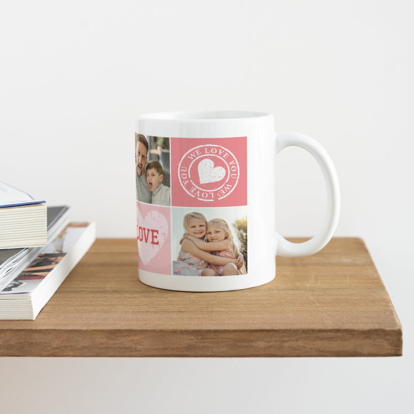 Mug Objets Blanc Je t'aime photo N° 4