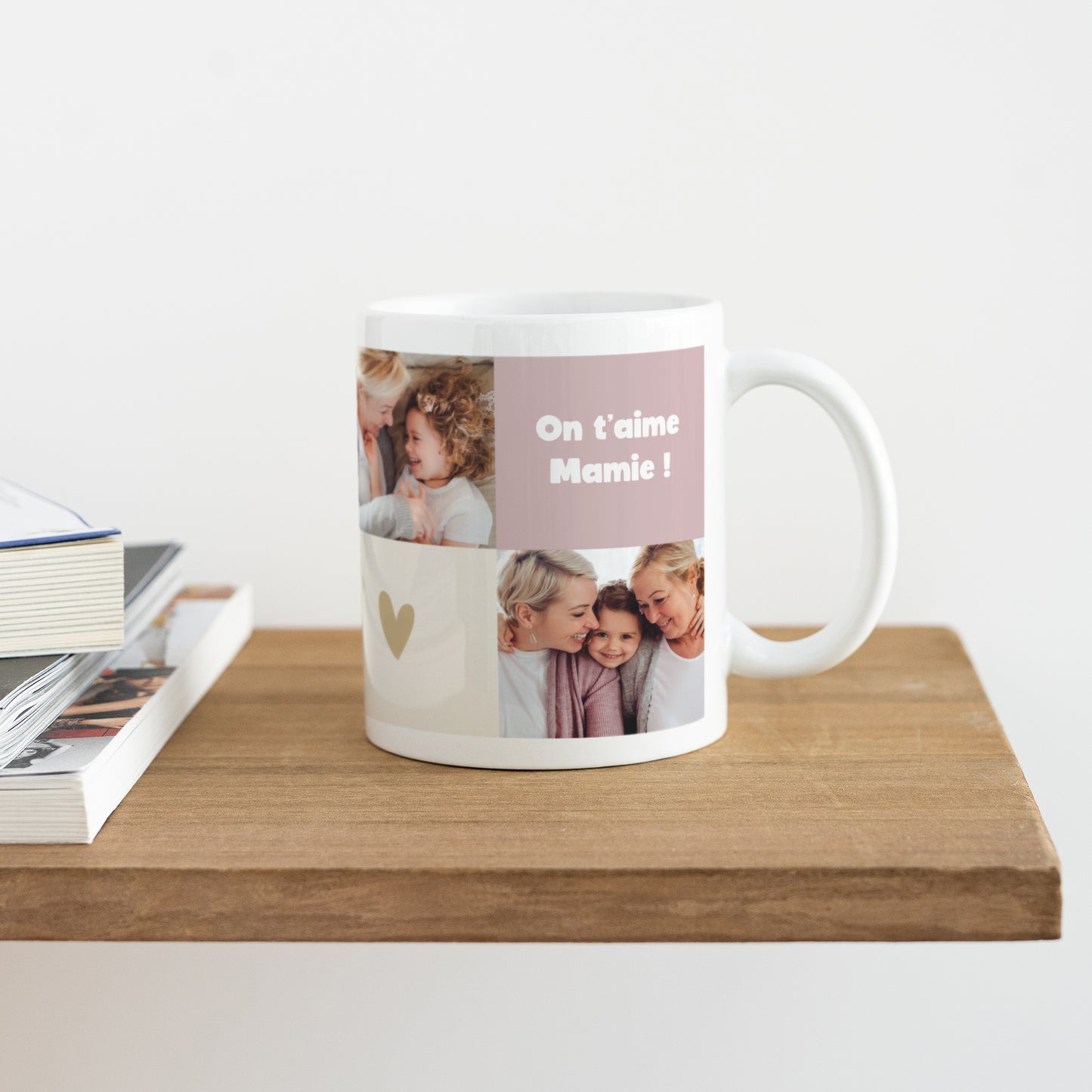 Mug Objets Blanc Je t'aime II photo N° 4
