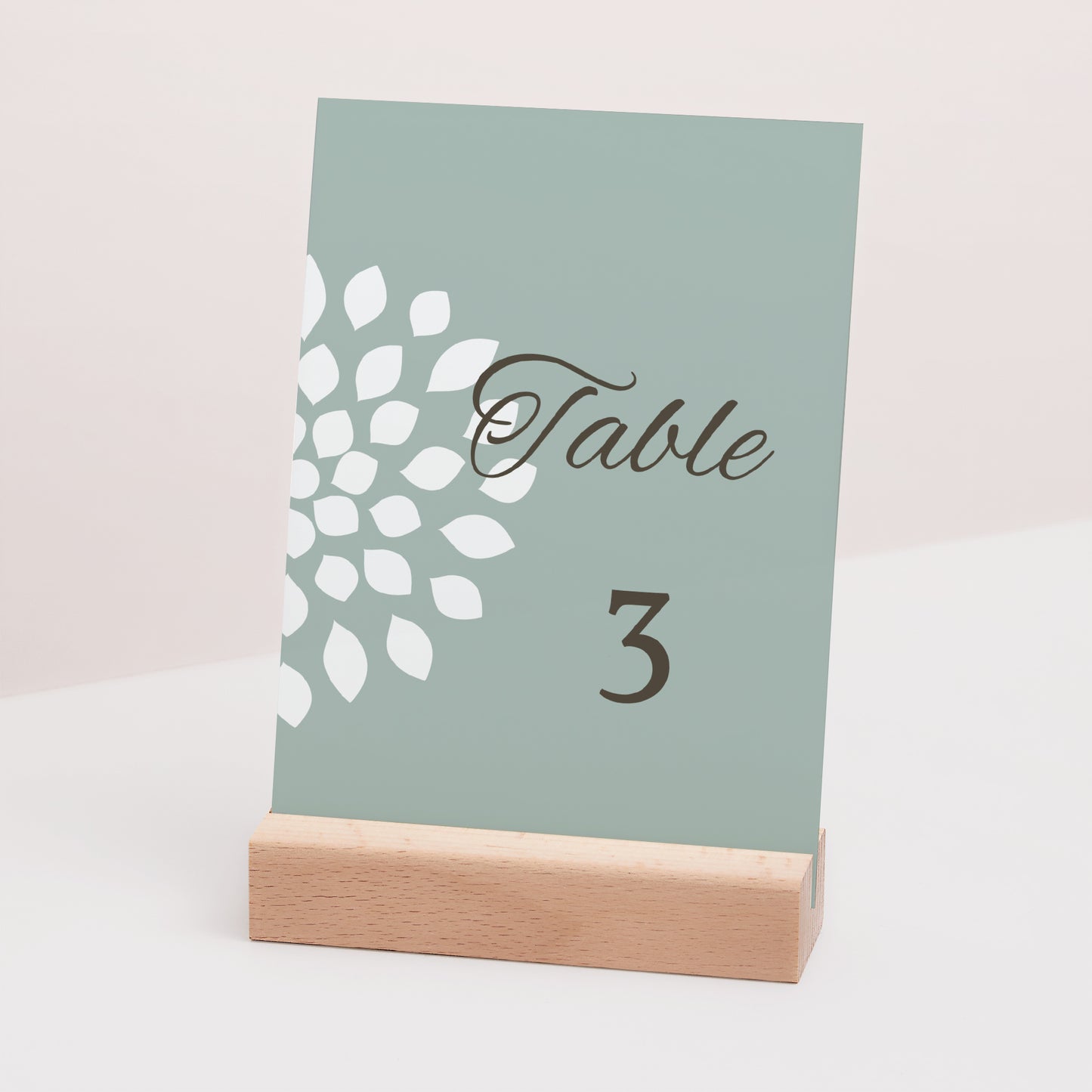 Marque table Mariage Rectangle Campagne Provençale photo N° 3