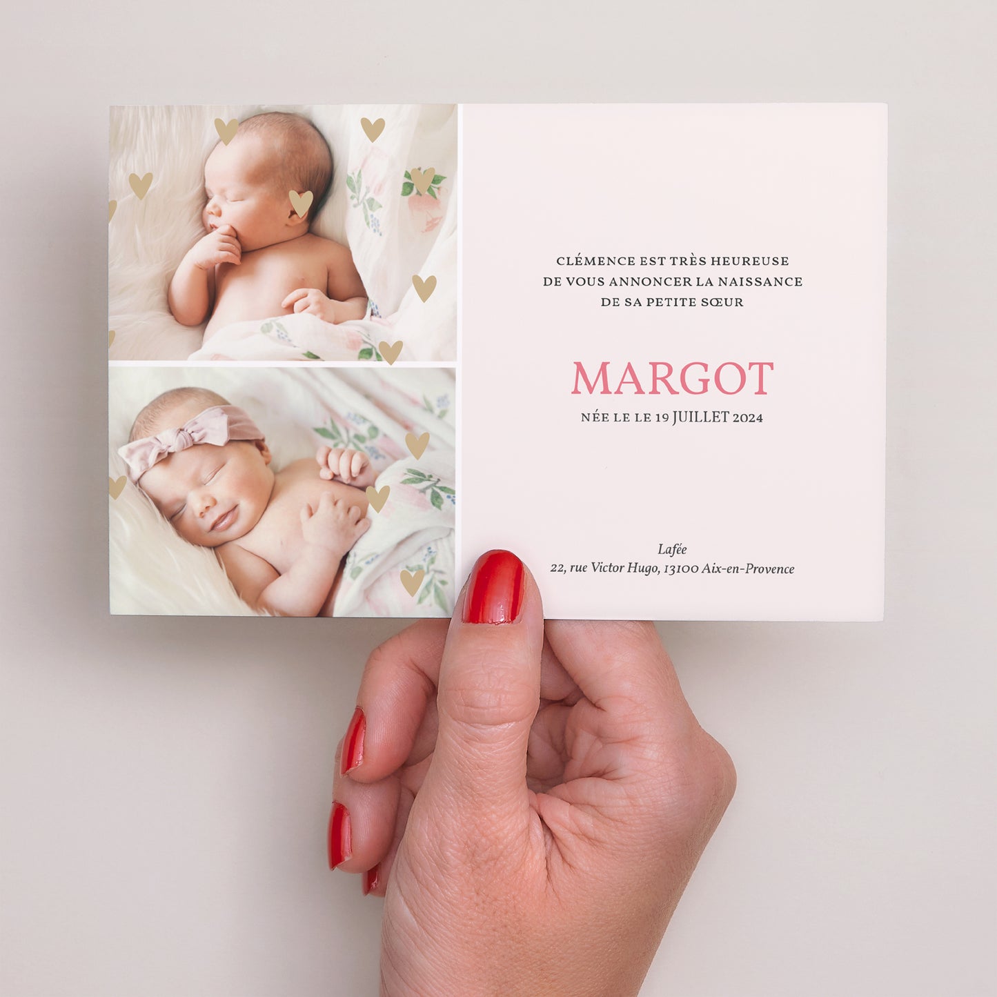 Faire-part Naissance Paysage Lovinou photo N° 3