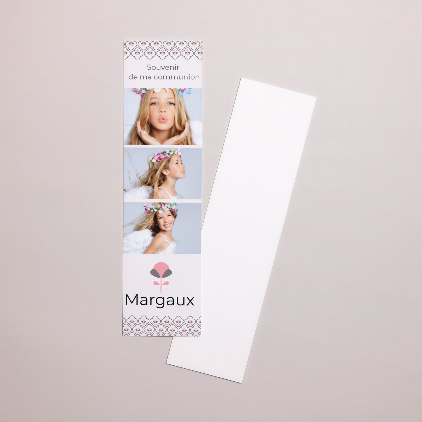 Marque-page Communion Marque-page Fleur de Vie photo N° 1