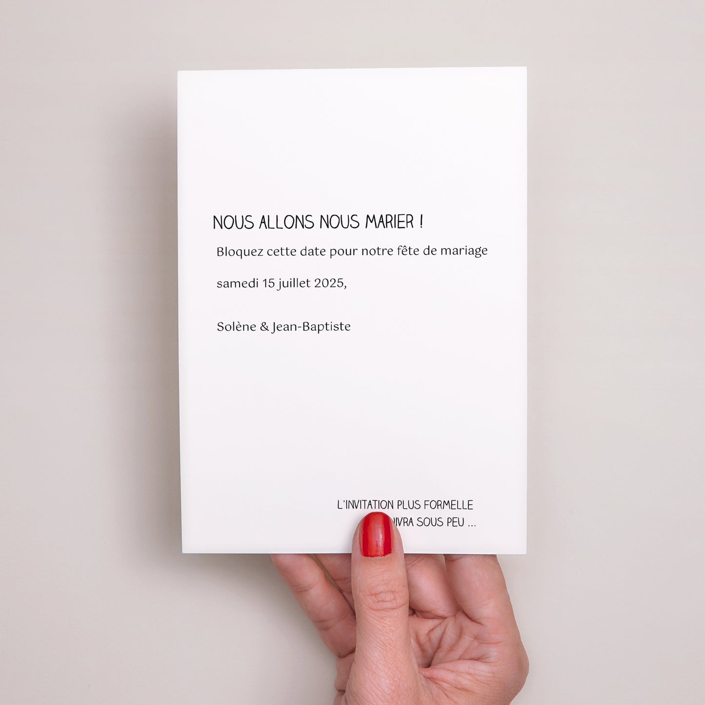 Faire-part Photos Portrait 2 panoramiques + 3 portraits photo N° 3