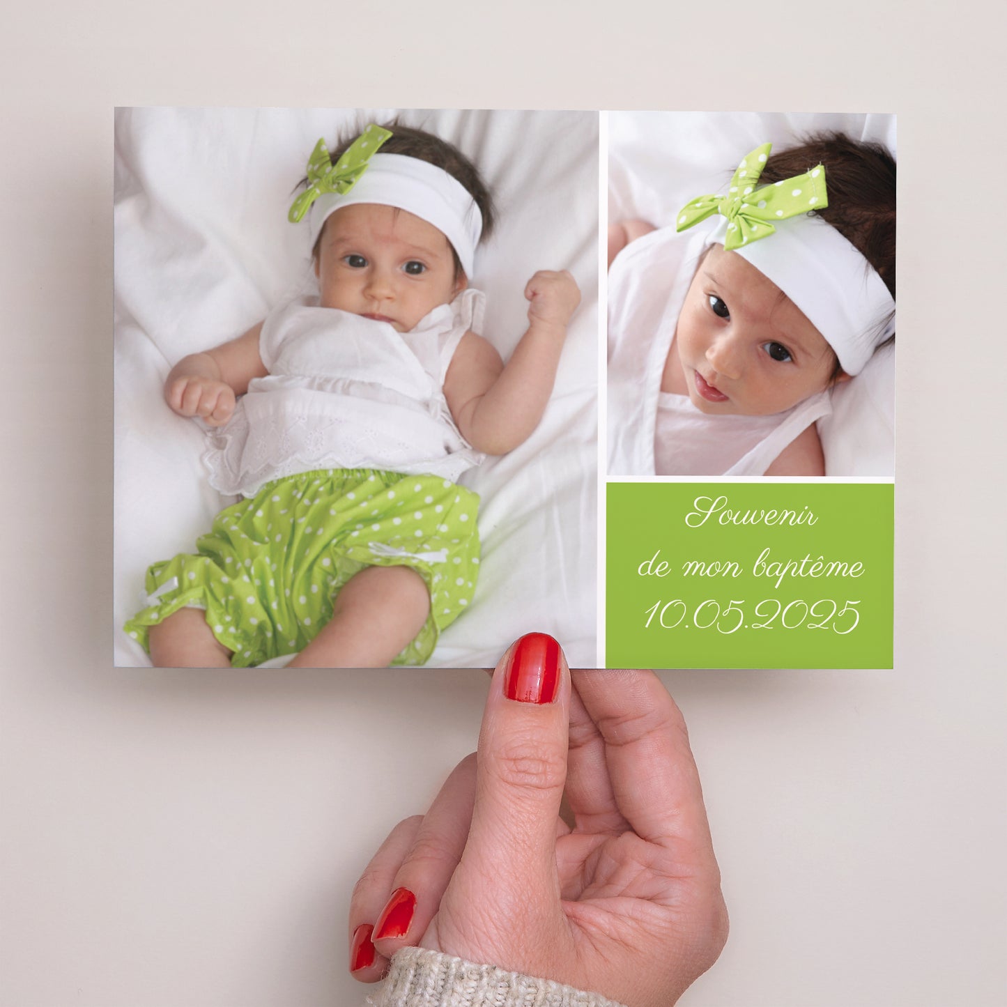 Faire-part Photos Paysage B comme Bonheur photo N° 3
