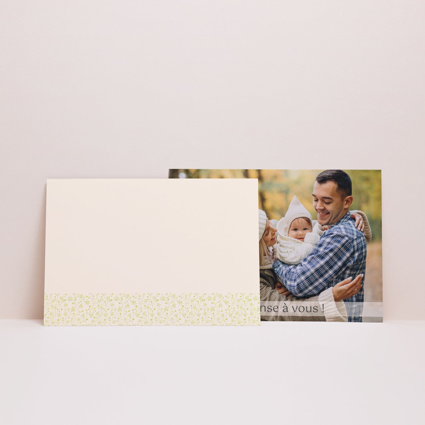 Faire-part Photos Paysage Effet calque photo N° 2