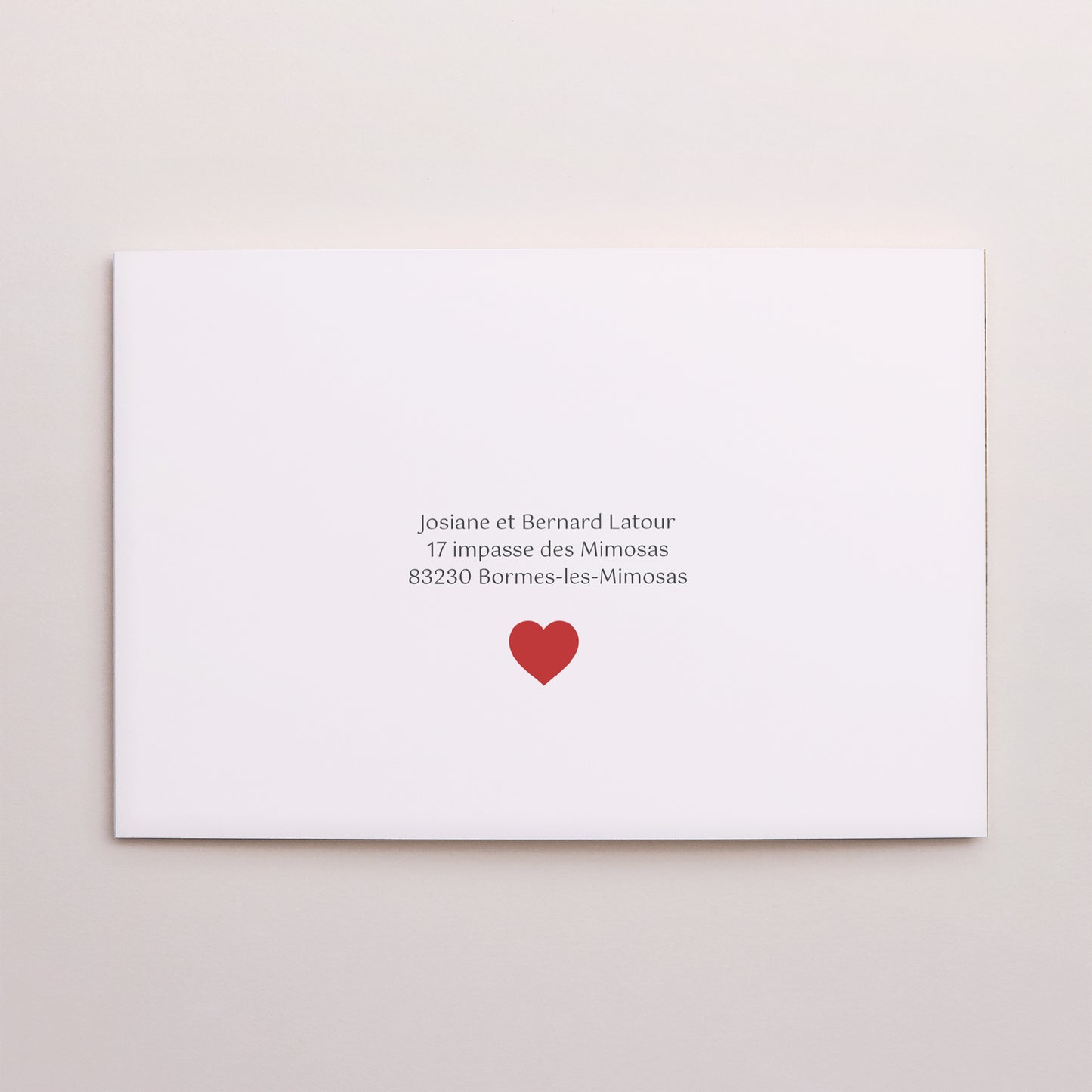 Invitations Anniversaire de mariage Double volet paysage Sur le fil photo N° 3