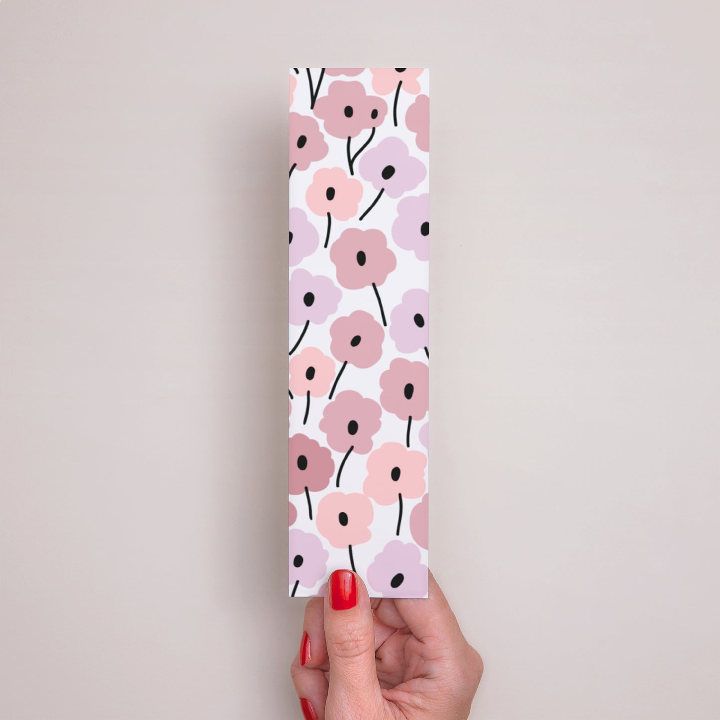 Marque-page Communion Marque-page Fleurs roses photo N° 3