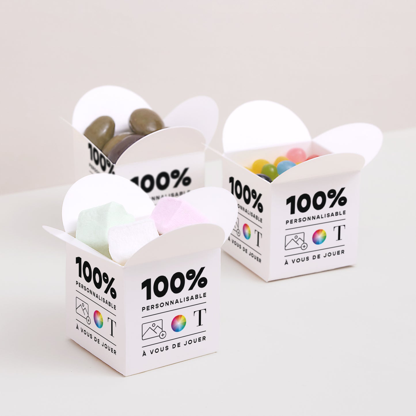 Boîte à dragées Baptême Ouverture papillon Do It Yourself II photo N° 3