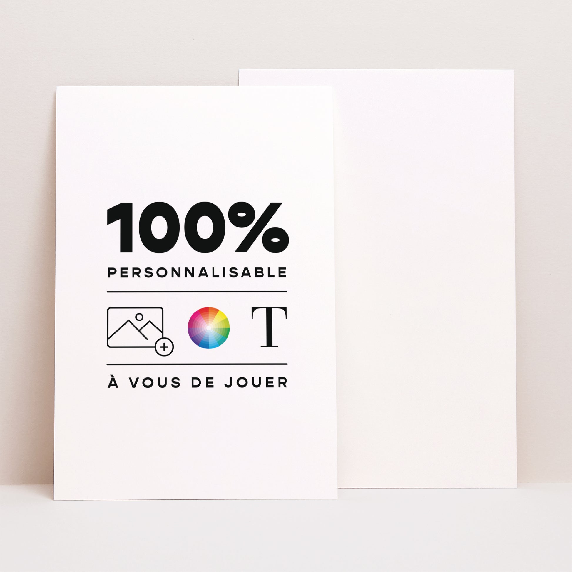 Faire-part Baptême Portrait Do It Yourself II photo N° 1