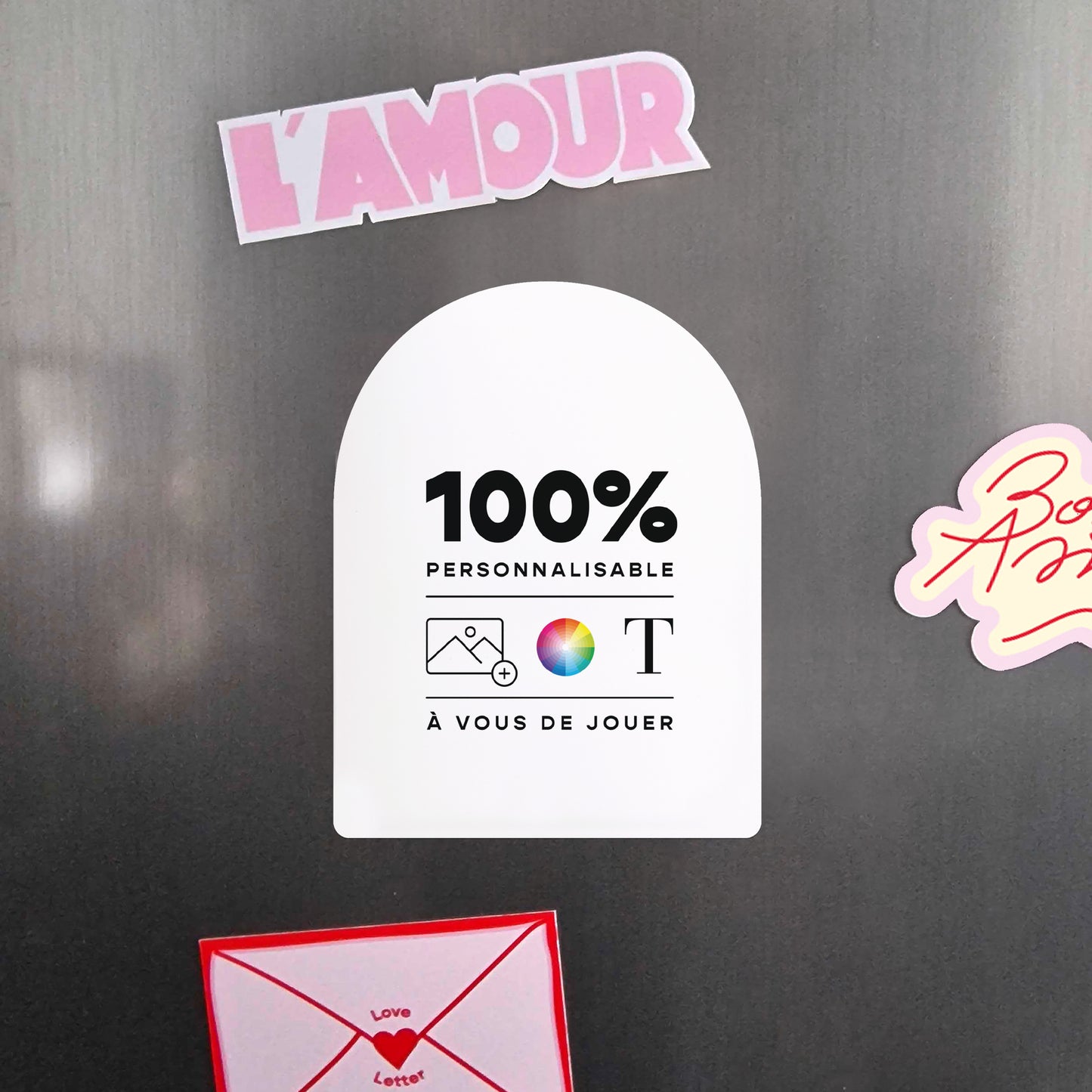 Faire-part Baptême Lot de 8, magnétique, arche Do It Yourself II photo N° 4