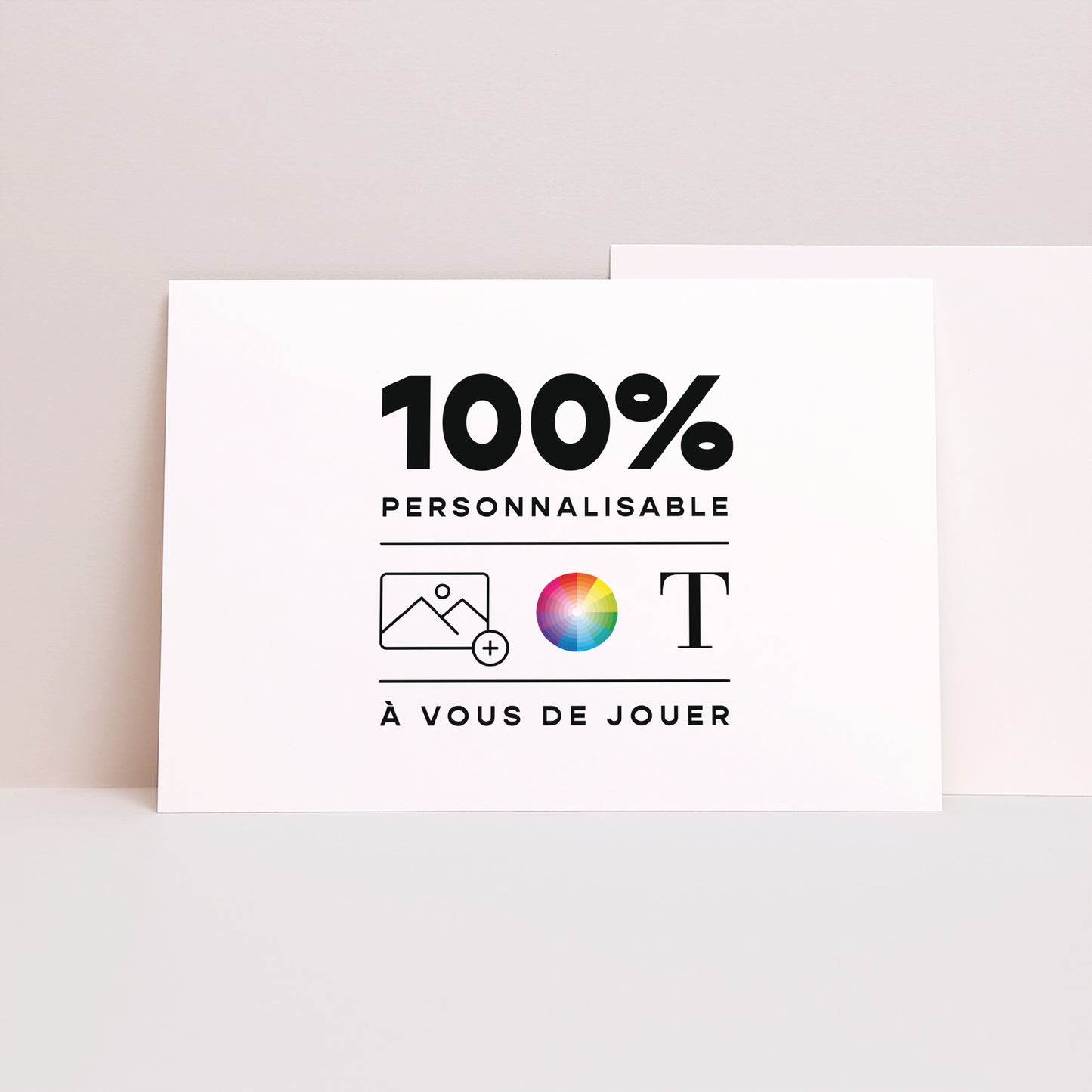 Faire-part Baptême Paysage Do It Yourself II photo N° 1