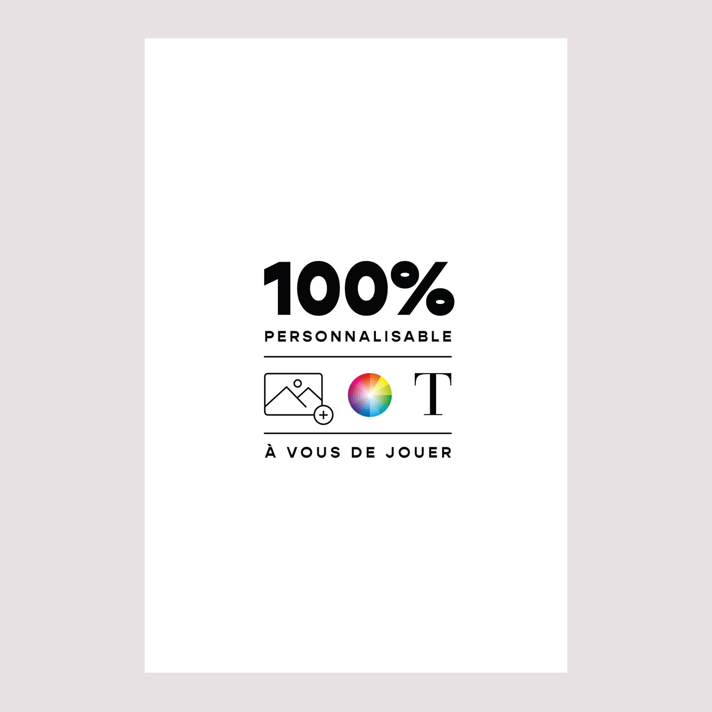 Panneau bienvenue Baptême Portrait 60 x 90 cm Do It Yourself II photo N° 2
