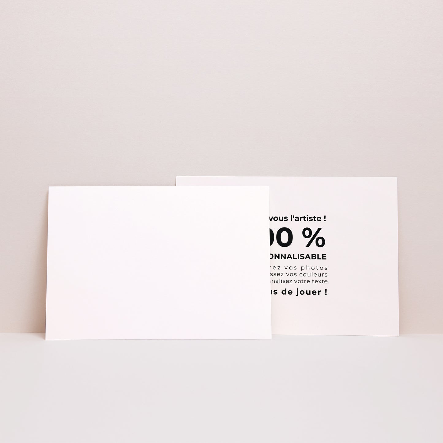 Carte de voeux Fin d'année Paysage Do It Yourself III photo N° 2