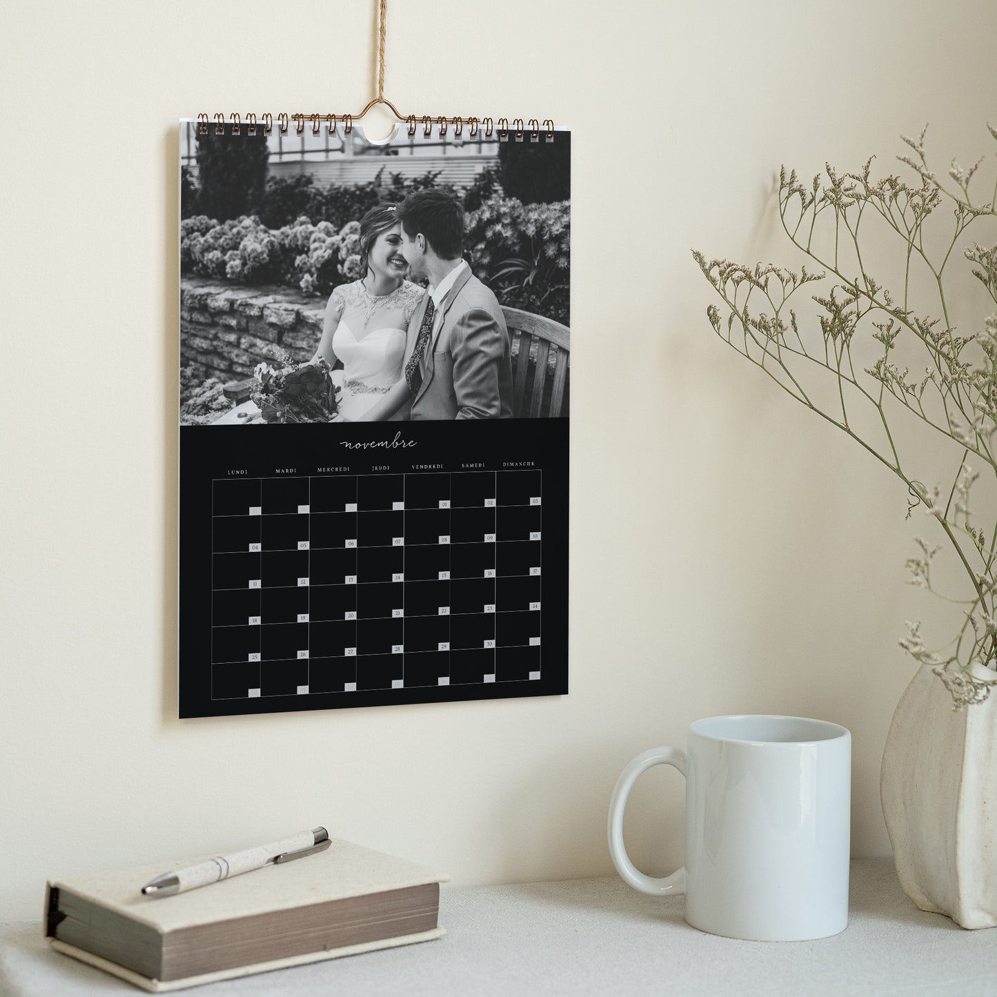 Calendrier Fin d'année Mural A4 Luxe photo N° 3