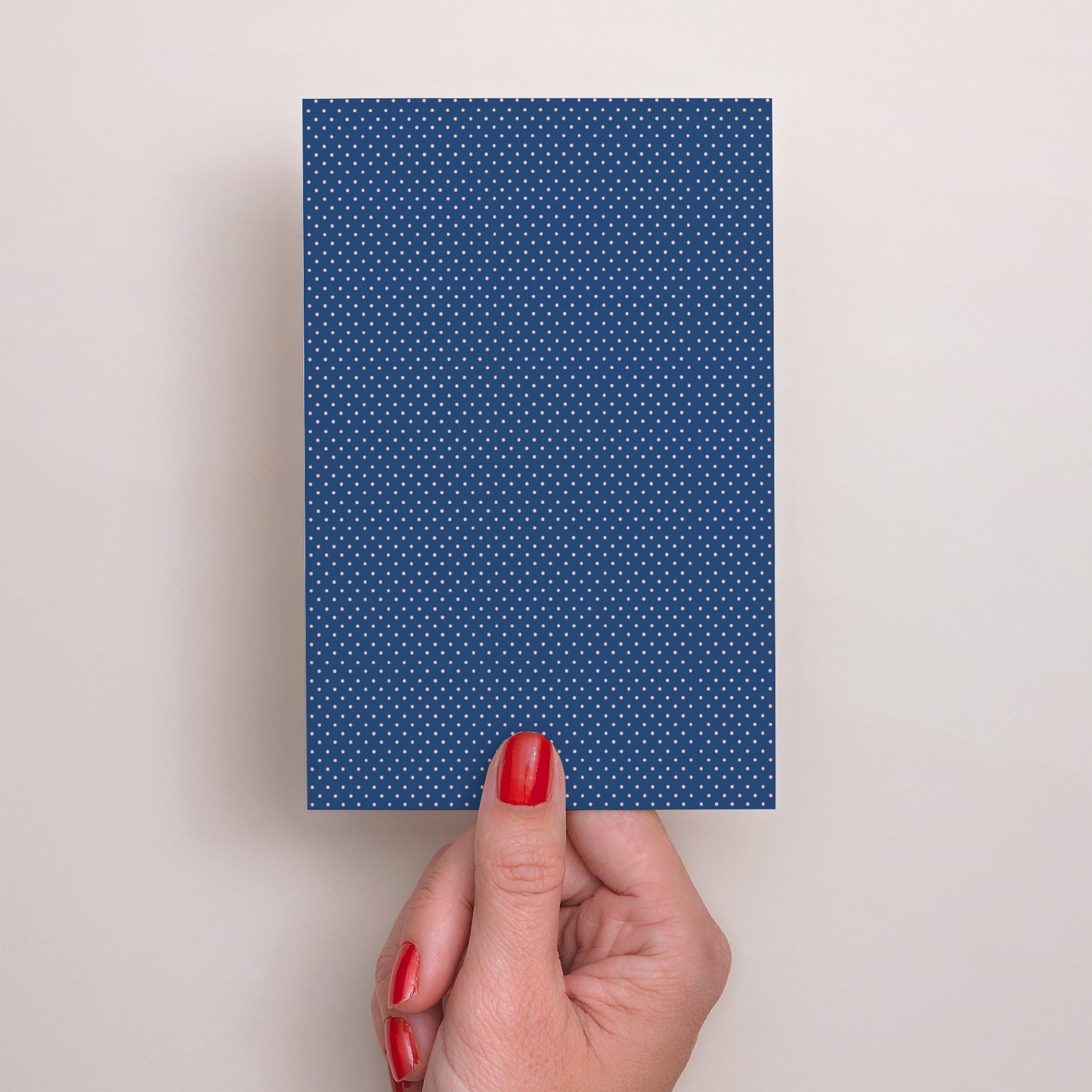 Faire-part Mariage Portrait Rose, bleu nuit photo N° 3