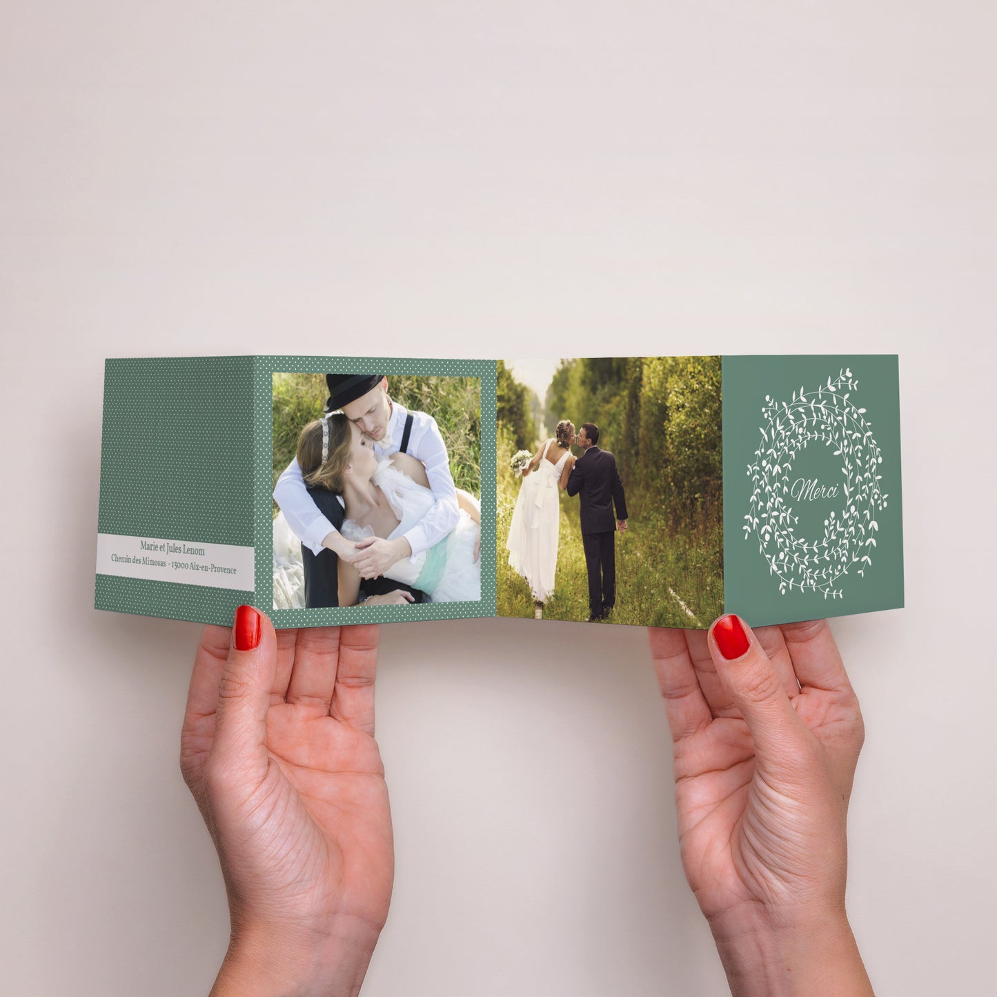 Remerciements Mariage Accordéon Diadème photo N° 3