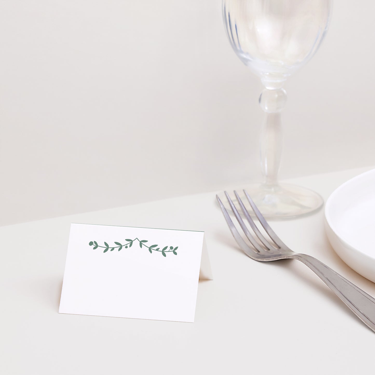 Marque-place Mariage 2 volets Diadème photo N° 2