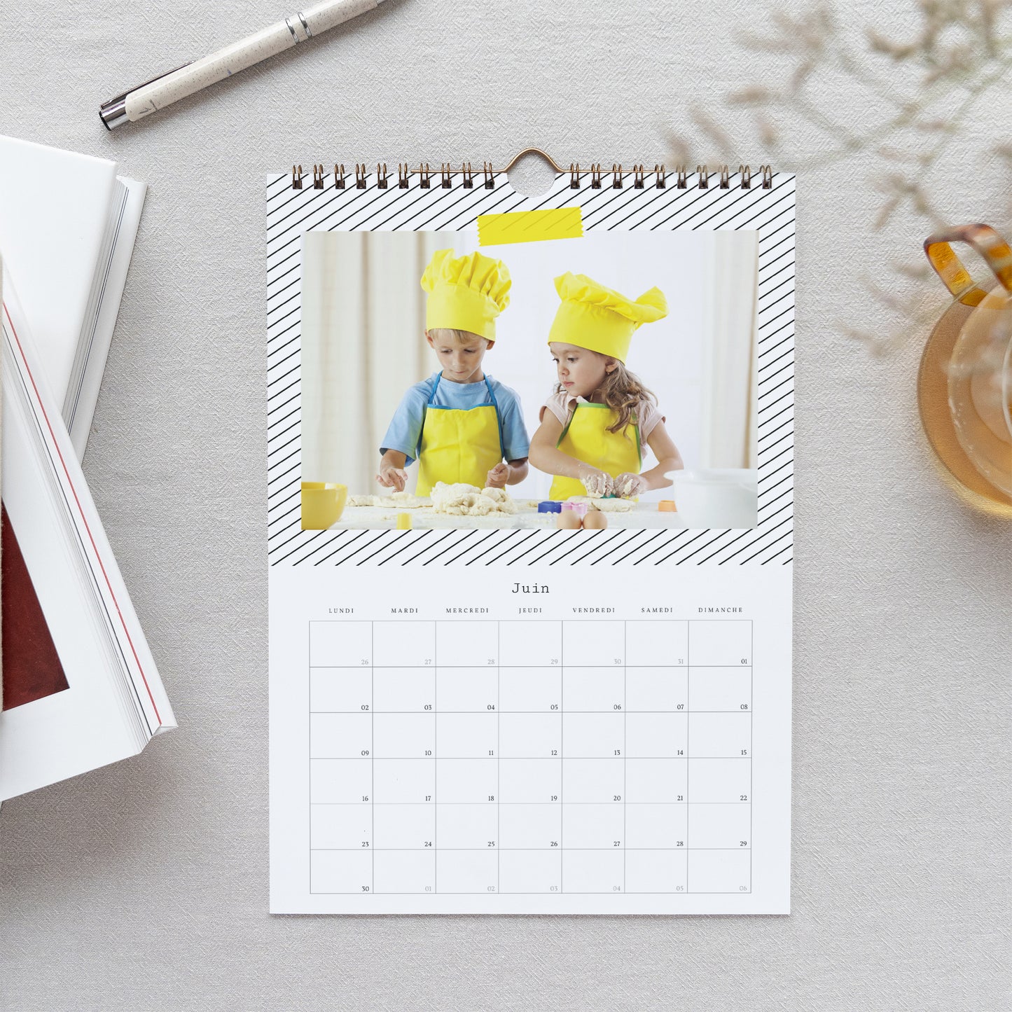 Calendrier Fin d'année Mural A4 Pop photo N° 2