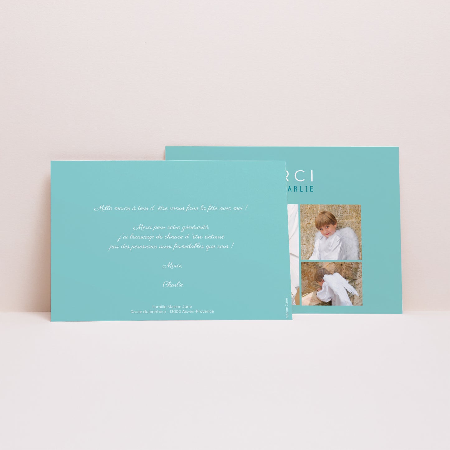 Remerciements Communion Paysage Multi-Typo photo N° 2