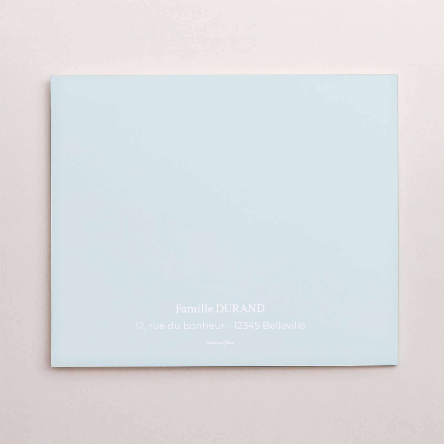 Remerciements Naissance Double volet asymétrique Petits pictos photo N° 3