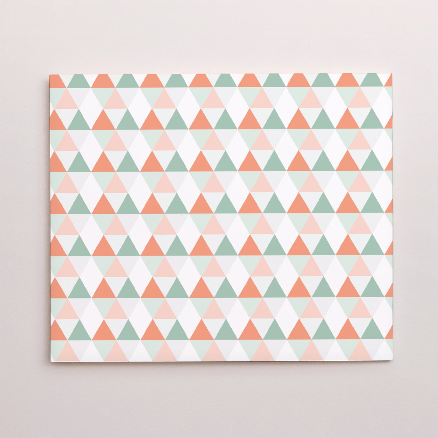 Faire-part Naissance Double volet asymétrique Tendance triangles photo N° 3