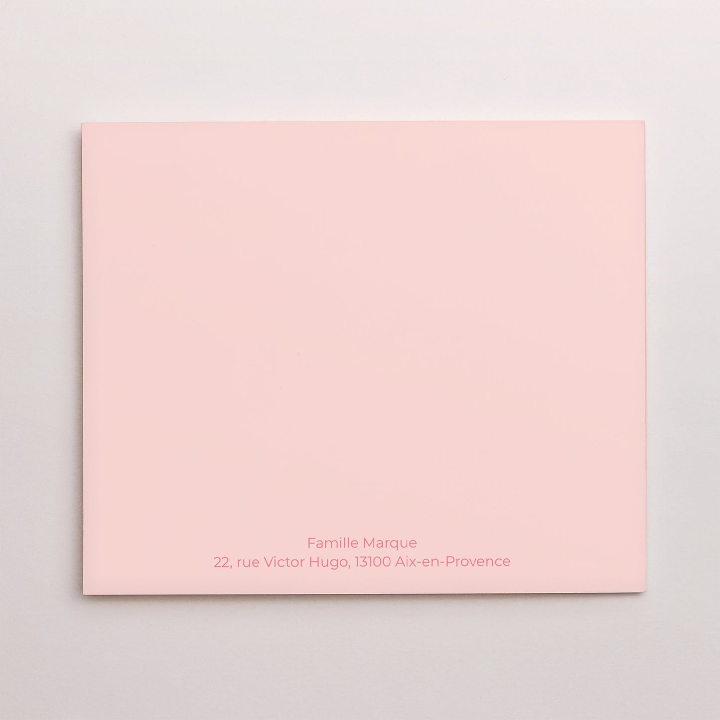 Faire-part Naissance Double volet asymétrique Lettre Express photo N° 3