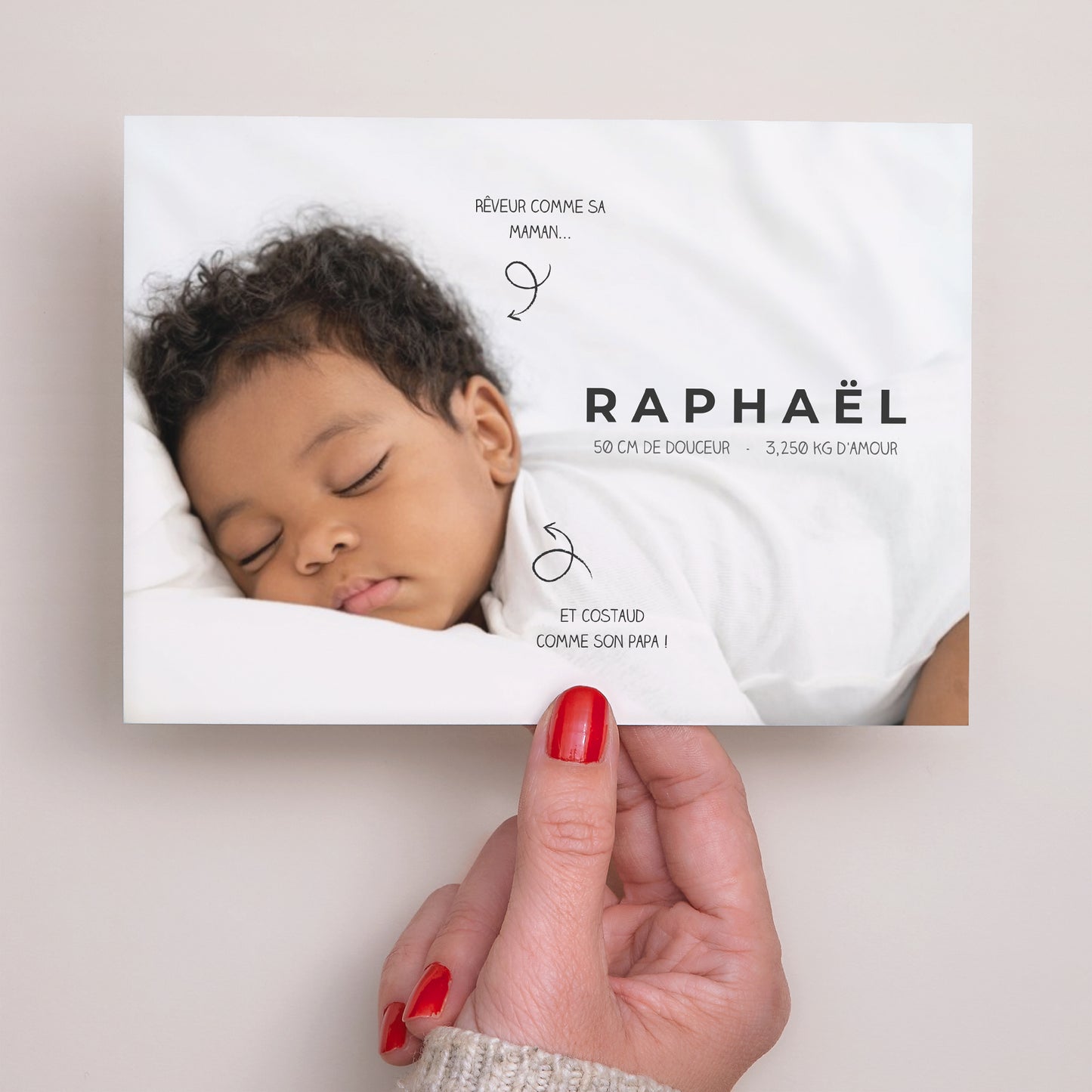 Faire-part Naissance Paysage Petites flèches photo N° 3