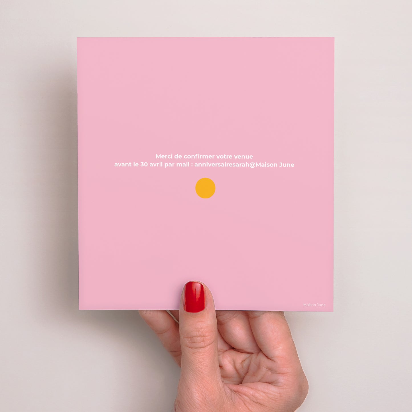 Invitations Anniversaire Enfant Carré 4 ans Paillettes photo N° 3